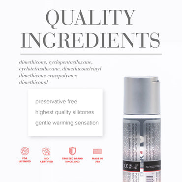 JO Premium - Warming - Lubricant (Silicone-Based) 2 oz. / 60 ml
