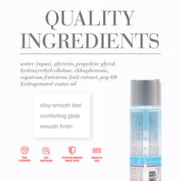 JO H2O - Warming - Lubricant (Water-Based) 4 oz. / 120 ml