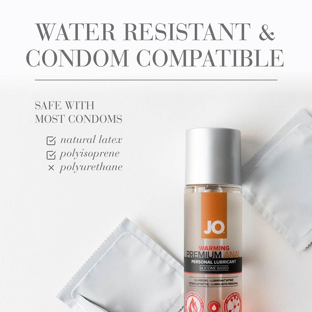 JO Premium Anal - Warming - Lubricant (Silicone-Based) 2 oz. / 60 ml