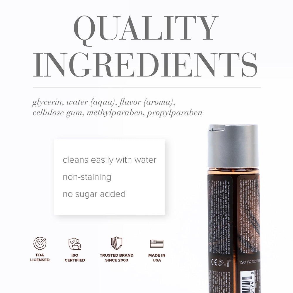 JO H2O Flavored - Chocolate - Lubricant (Water-Based) 4 fl. oz. / 120 ml