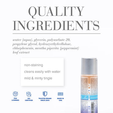 JO H2O Anal - Cooling - Lubricant (Water-Based) 2 oz. / 60 ml