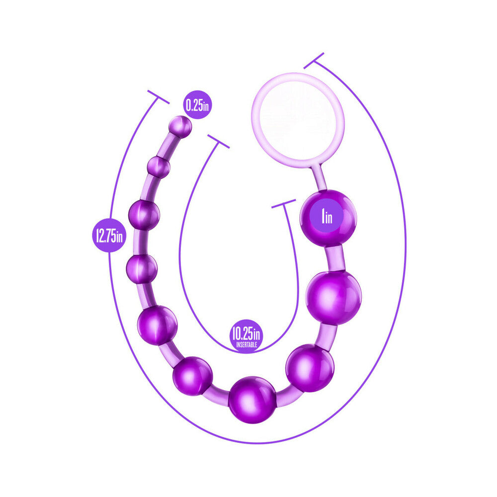 Blush B Yours Basic Beads 12.75 in. Purple