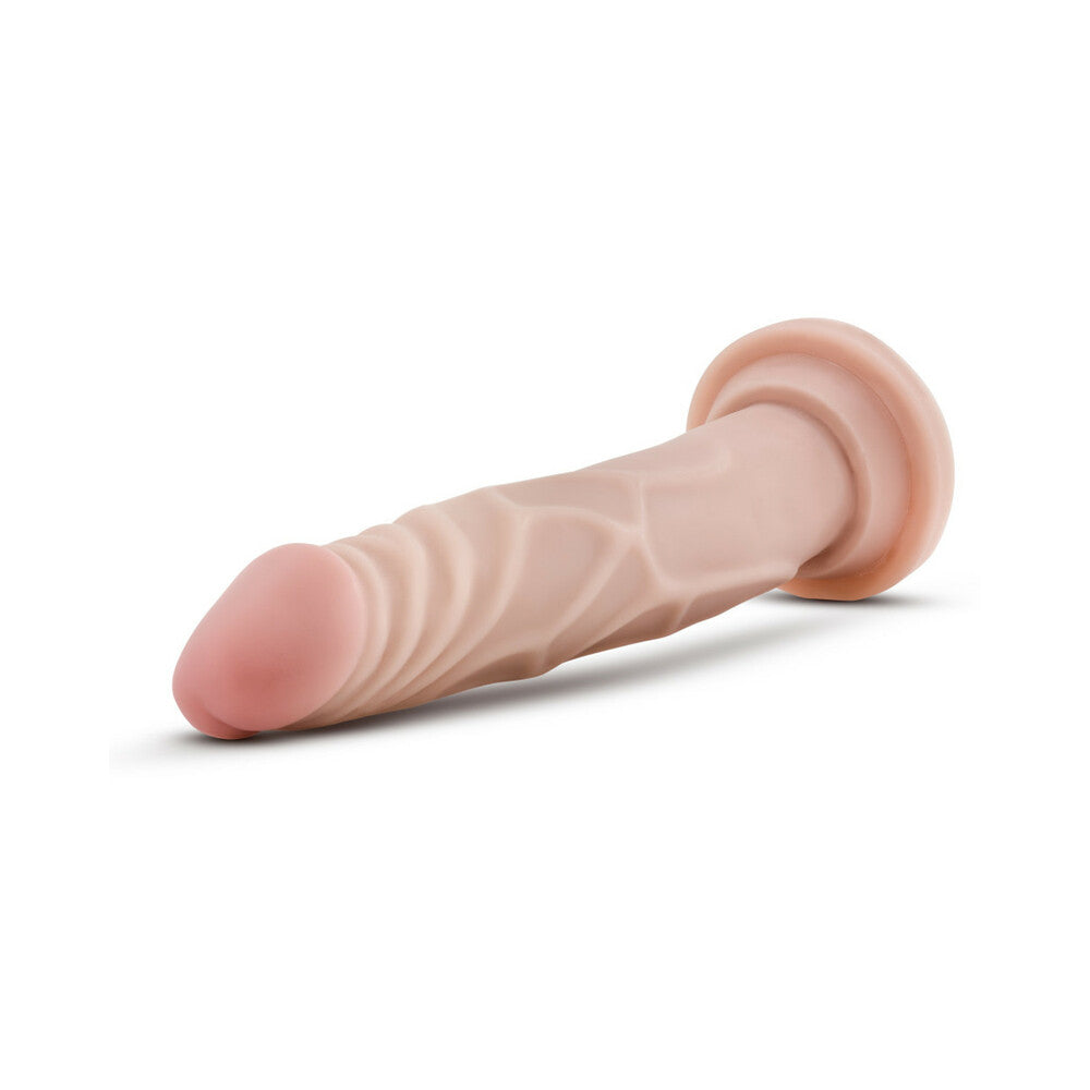 Blush Dr. Skin Basic 7.5 Realistic 7.5 in. Dildo with Suction Cup Beige
