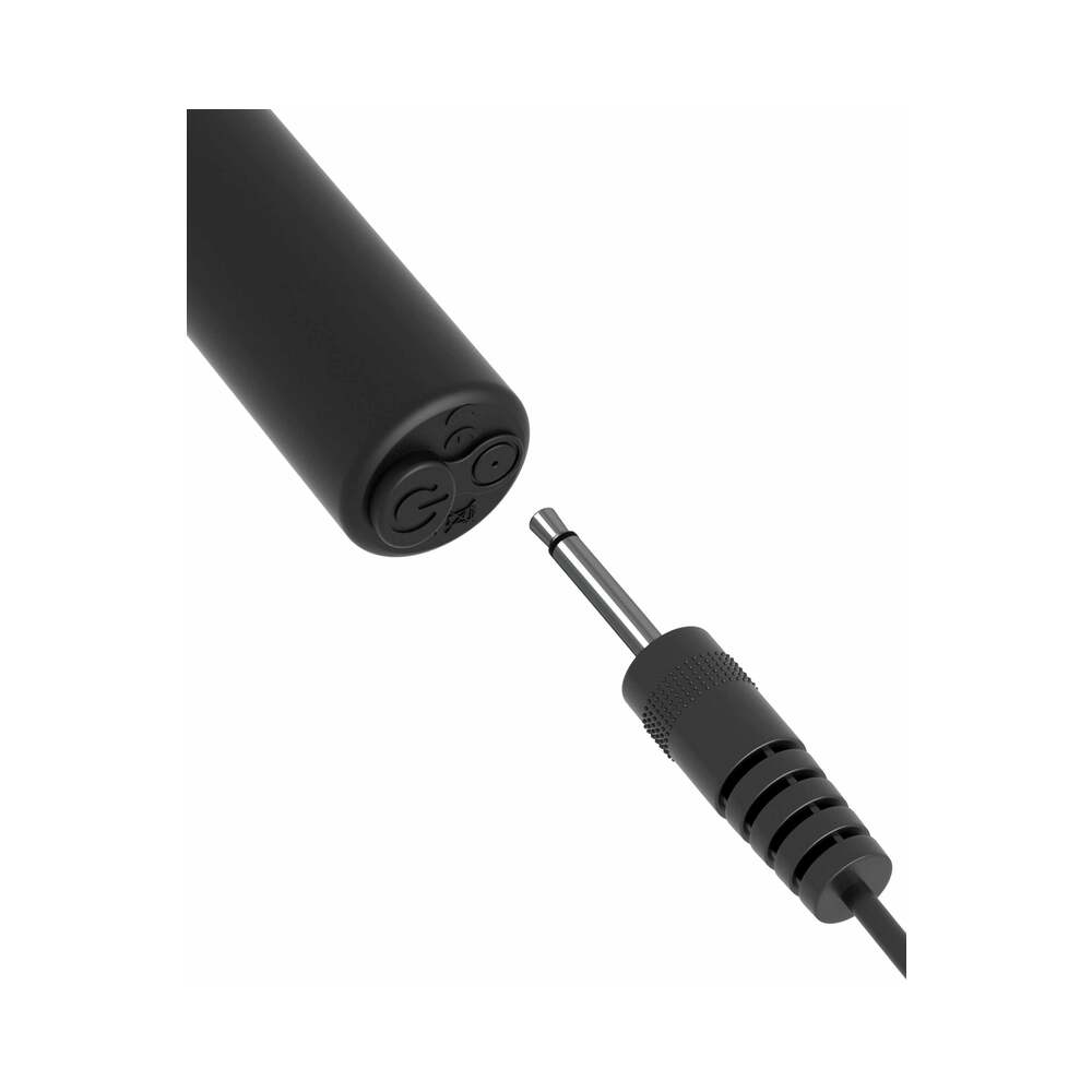 Pipedream Anal Fantasy Collection Vibrating Remote Control Silicone Plug Black