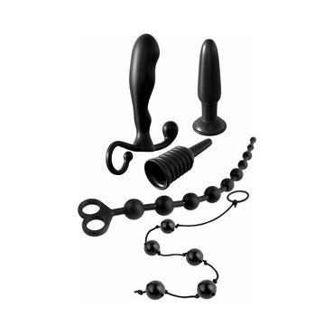 Pipedream Anal Fantasy Collection 5-Piece Beginner's Fantasy Kit Black