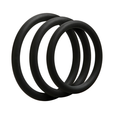 OptiMALE ñ 3 C-Ring Set ñ Thin Black