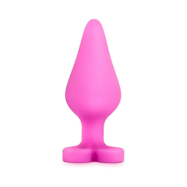 Blush Play with Me Naughty Candy Hearts 'Be Mine' Anal Plug Pink