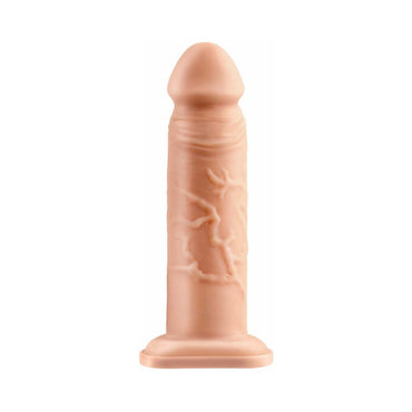 Pipedream Fantasy X-tensions 8 in. Silicone Hollow Extension With Adjustable Straps Beige