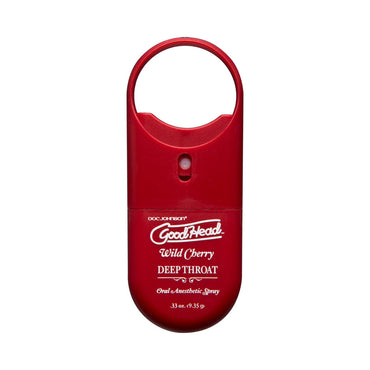 Goodhead to Go - Deep Throat Spray .33oz. Wild Cherry