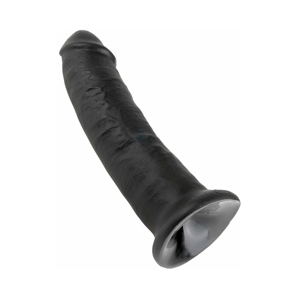 Pipedream King Cock 9 in. Cock Realistic Dildo With Suction Cup Black