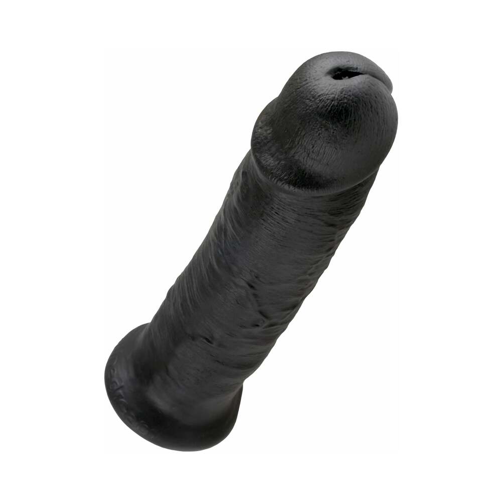 Pipedream King Cock 10 in. Cock Realistic Dildo With Suction Cup Black