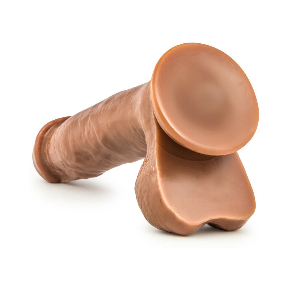 Blush Loverboy The Kingpin Realistic 7 in. Dildo with Balls & Suction Cup Tan