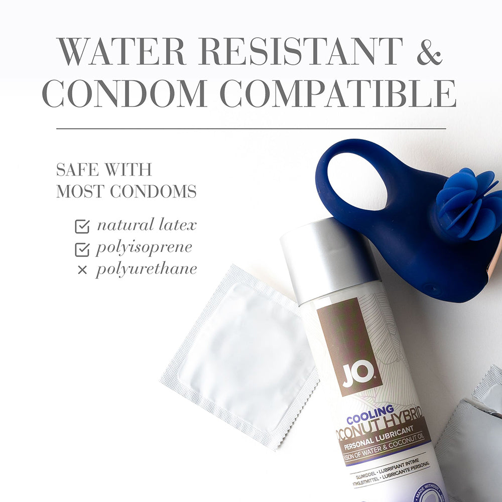 JO Silicone Free Hybrid - Cooling - Lubricant (Hybrid) 4 fl oz / 120 ml