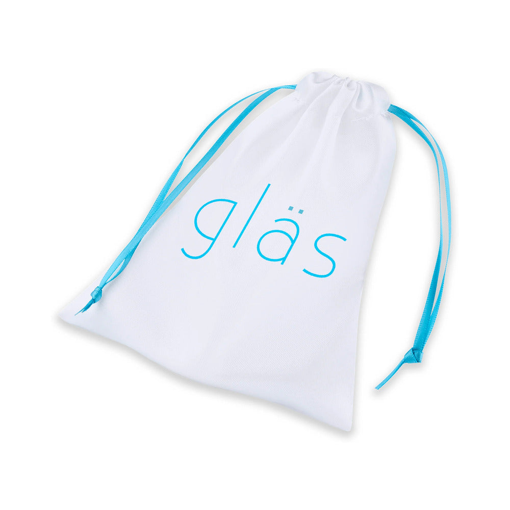 Glas 4 in. Classic Glass Butt Plug