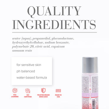 JO AgapÈ - Warming - Lubricant (Water-Based) 2 fl oz / 60 ml