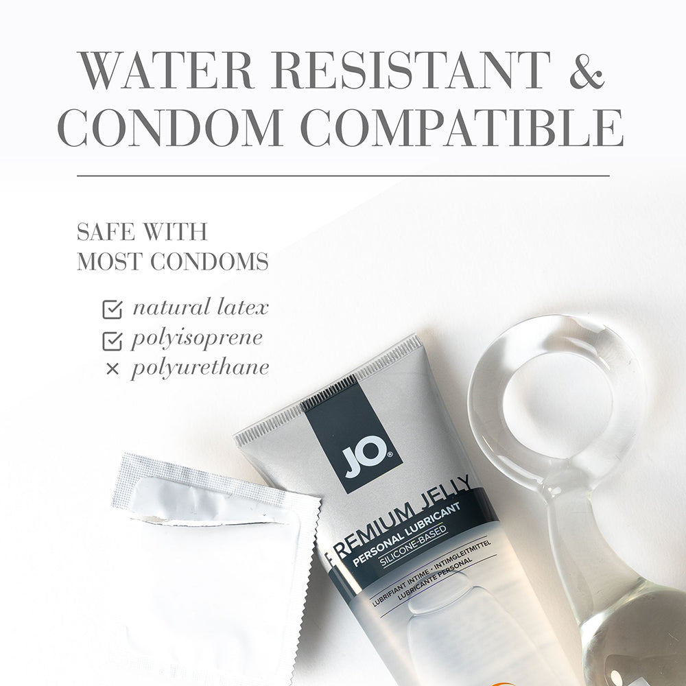 JO Premium Jelly - Original - Lubricant (Silicone-Based) 4 fl oz / 120 ml