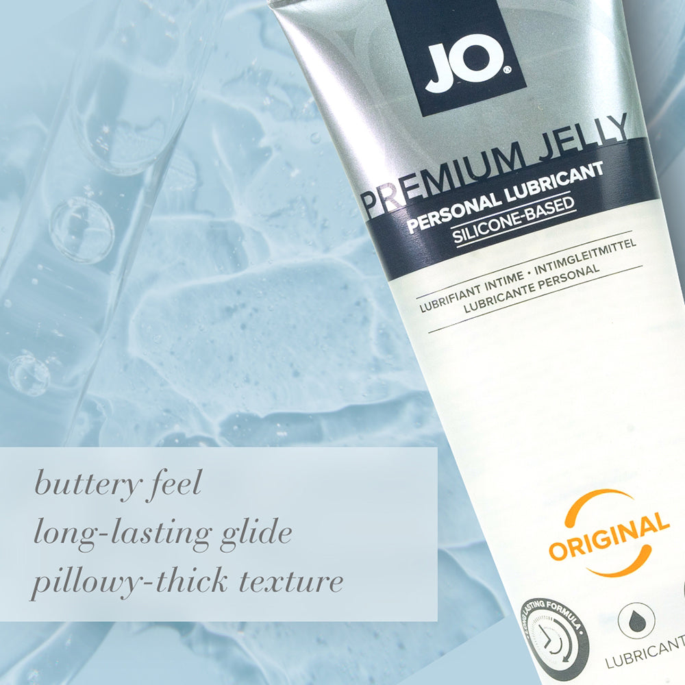 JO Premium Jelly - Original - Lubricant (Silicone-Based) 4 fl oz / 120 ml