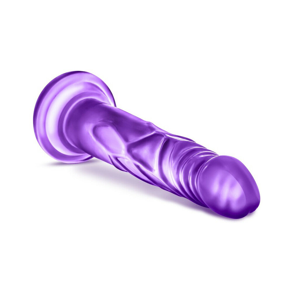 Blush B Yours Sweet 'n Hard 5 Realistic 7.5 in. Dildo with Suction Cup Purple
