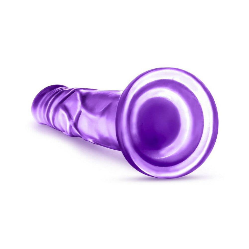Blush B Yours Sweet 'n Hard 5 Realistic 7.5 in. Dildo with Suction Cup Purple