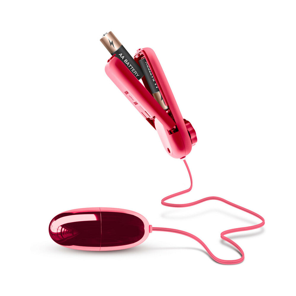 Blush B Yours Power Bullet Remote-Controlled Egg Vibrator Cerise