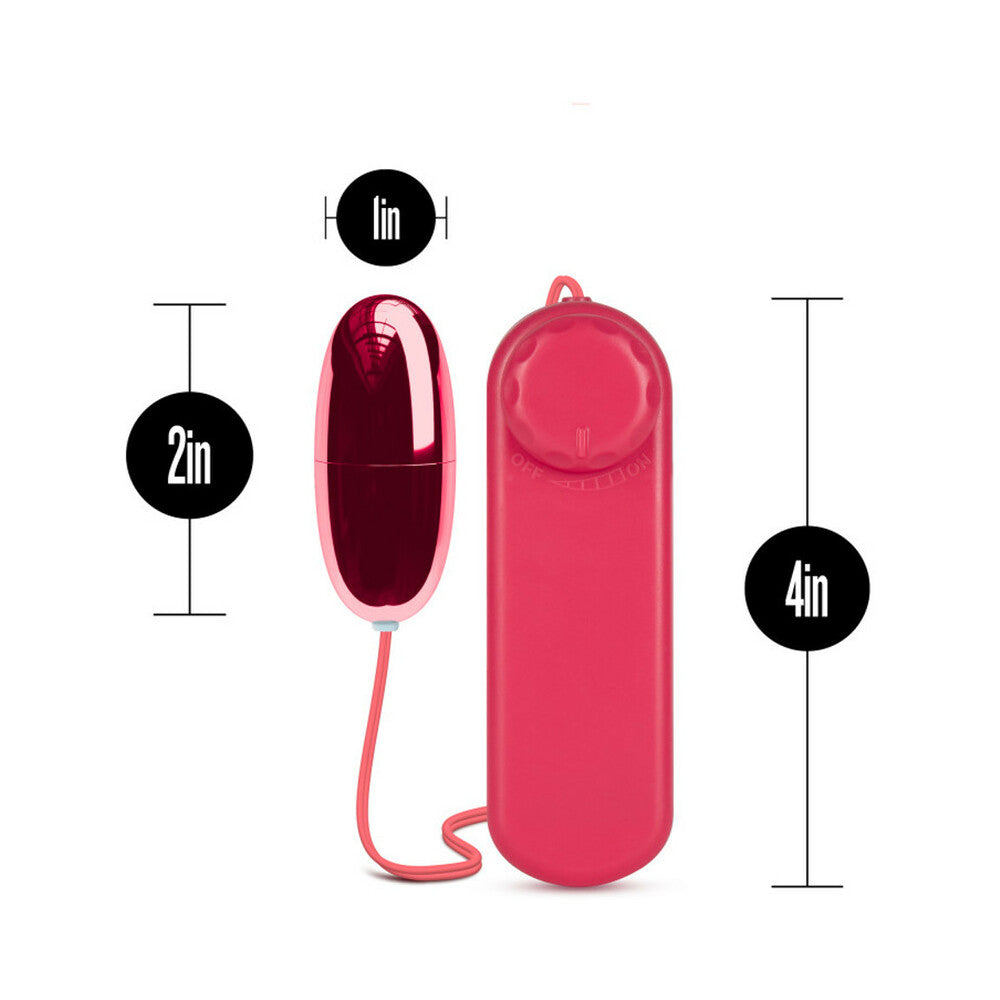 Blush B Yours Power Bullet Remote-Controlled Egg Vibrator Cerise