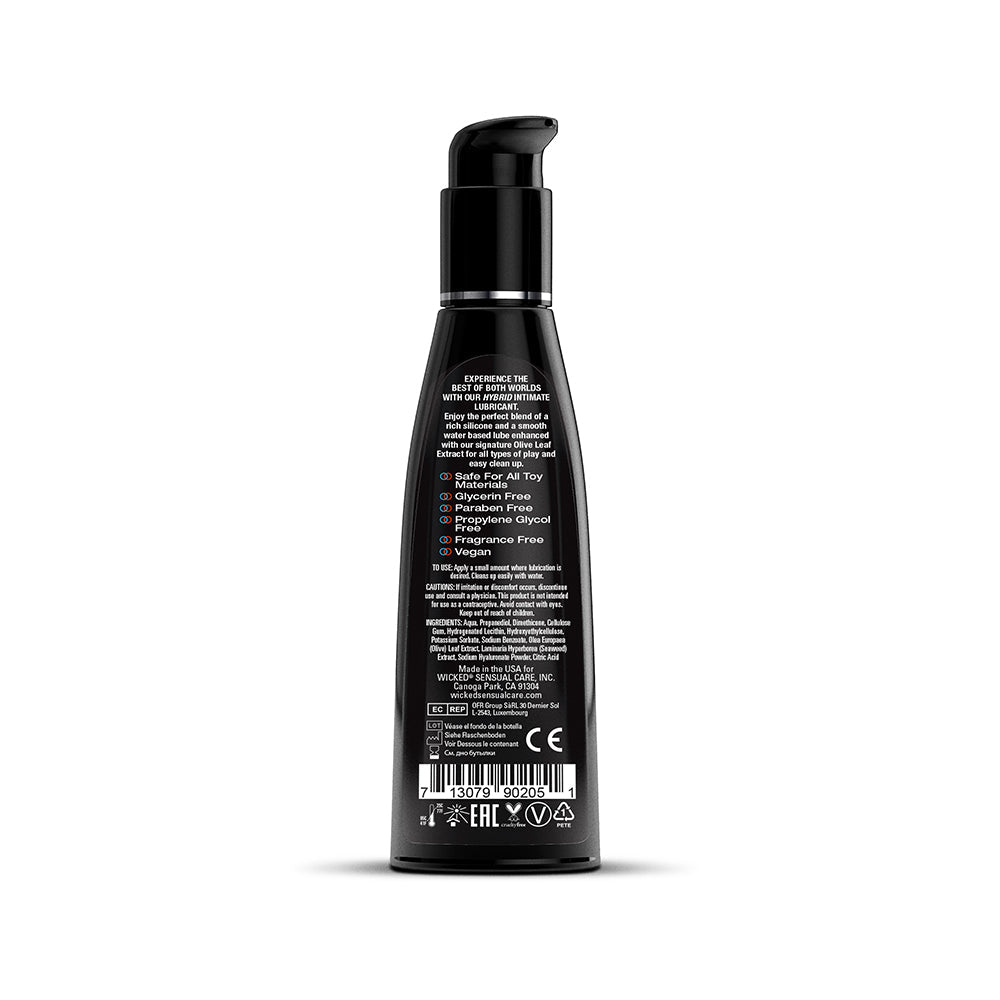 Wicked Hybrid Fragrance Free Lubricant 4 fl oz