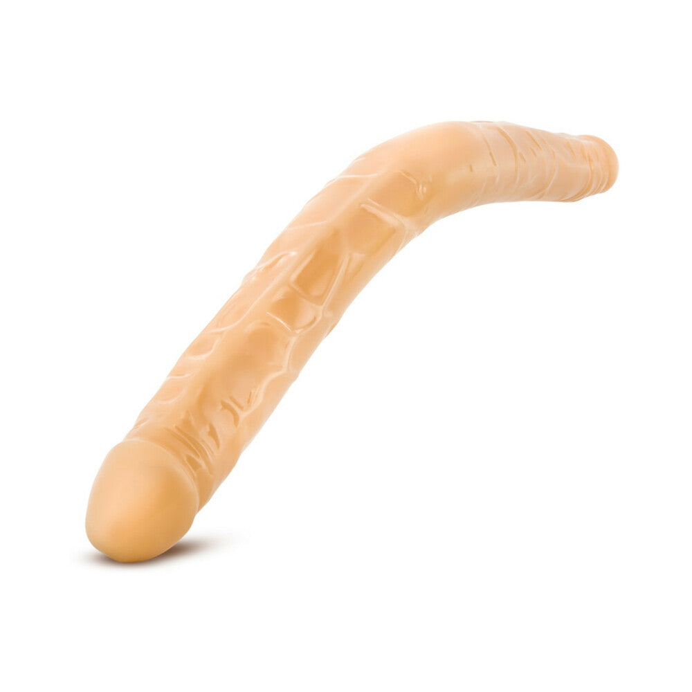 Blush B Yours 16 in. Double Dildo Beige