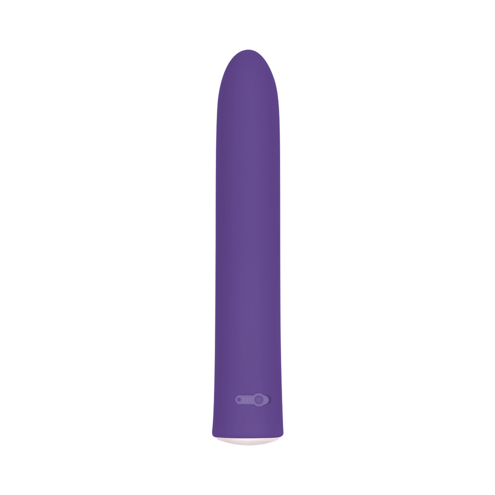 Evolved Rechargeable Sli mline Vibrator Purple
