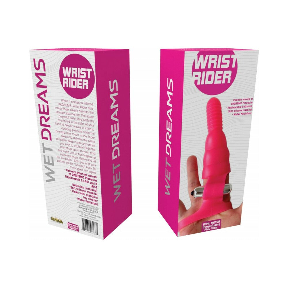 Wet Dreams Finger Sleeve W/Wrist Strap