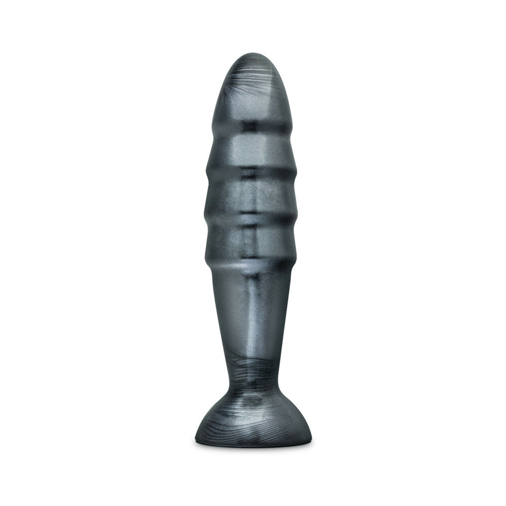 Blush Jet Destructor 10.75 in. Anal Plug Carbon Metallic Black