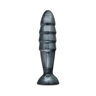 Blush Jet Destructor 10.75 in. Anal Plug Carbon Metallic Black