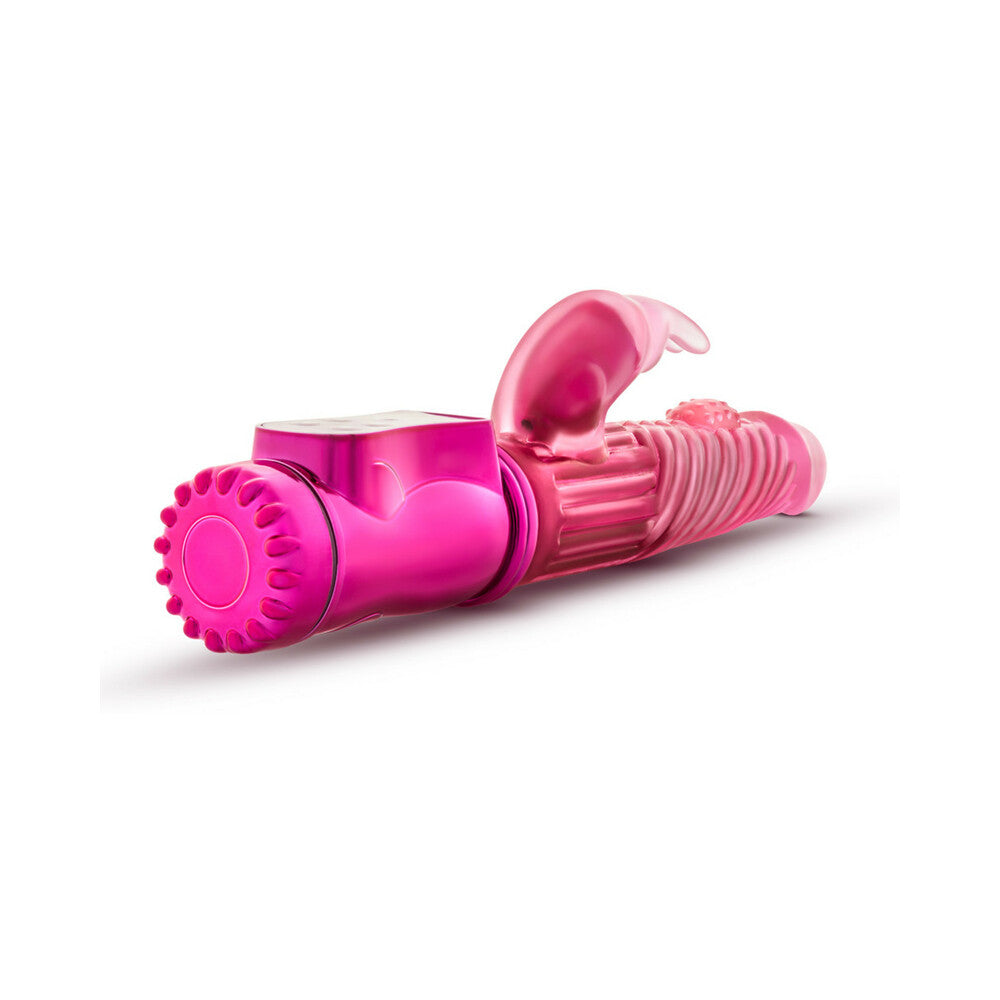 Blush Sexy Things Romping Rabbit Dual Stimulation Vibrator Fuchsia