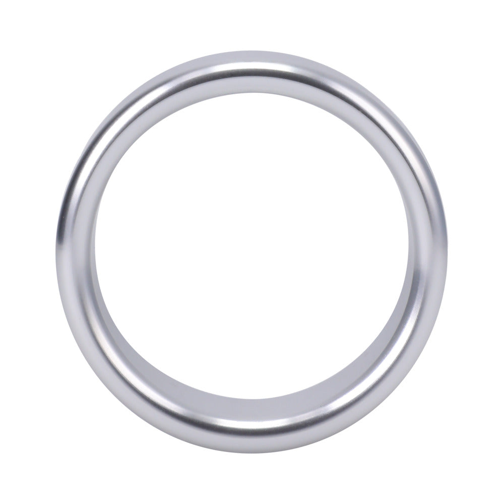 Rock Solid Brushed Alloy Medium (1.5in X .75in) Silver
