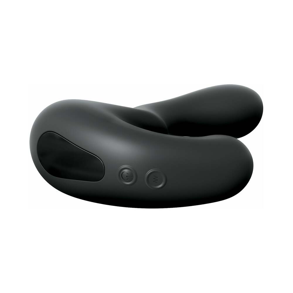 Pipedream Anal Fantasy Elite Collection Rechargeable Vibrating Silicone Ultimate P-Spot Milker Black