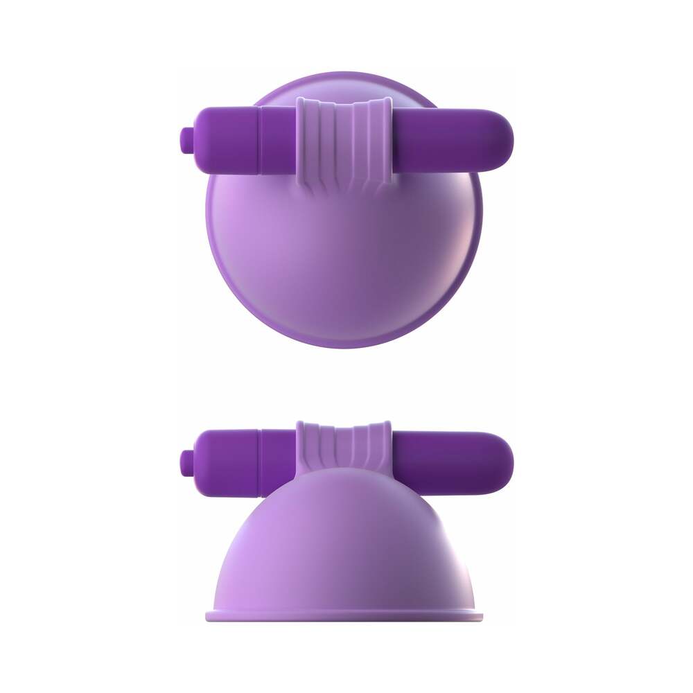 Pipedream Fantasy For Her Silicone Vibrating Breast Suck-Hers Purple