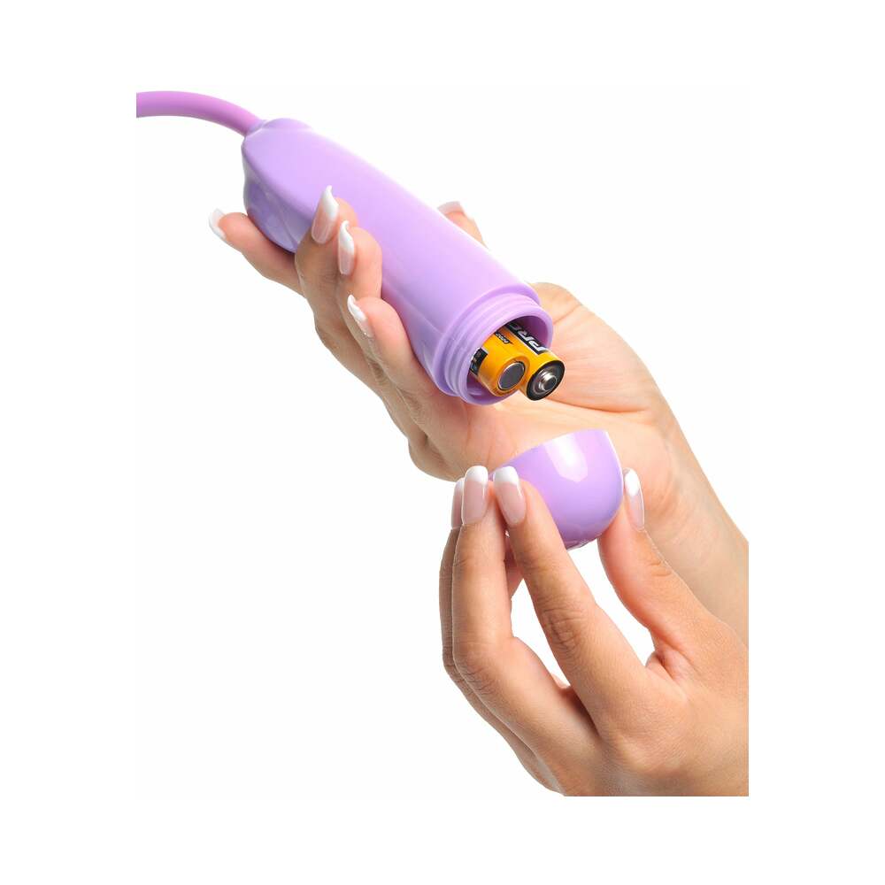 Pipedream Fantasy For Her Butterfly Flutt-Her Remote-Controlled Vibrating Silicone Suction Stimulator Purple