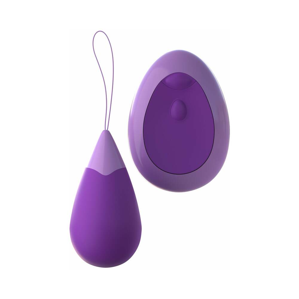 Pipedream Fantasy For Her Remote Kegel Excite-Her Rechargeable Silicone Trainer Purple
