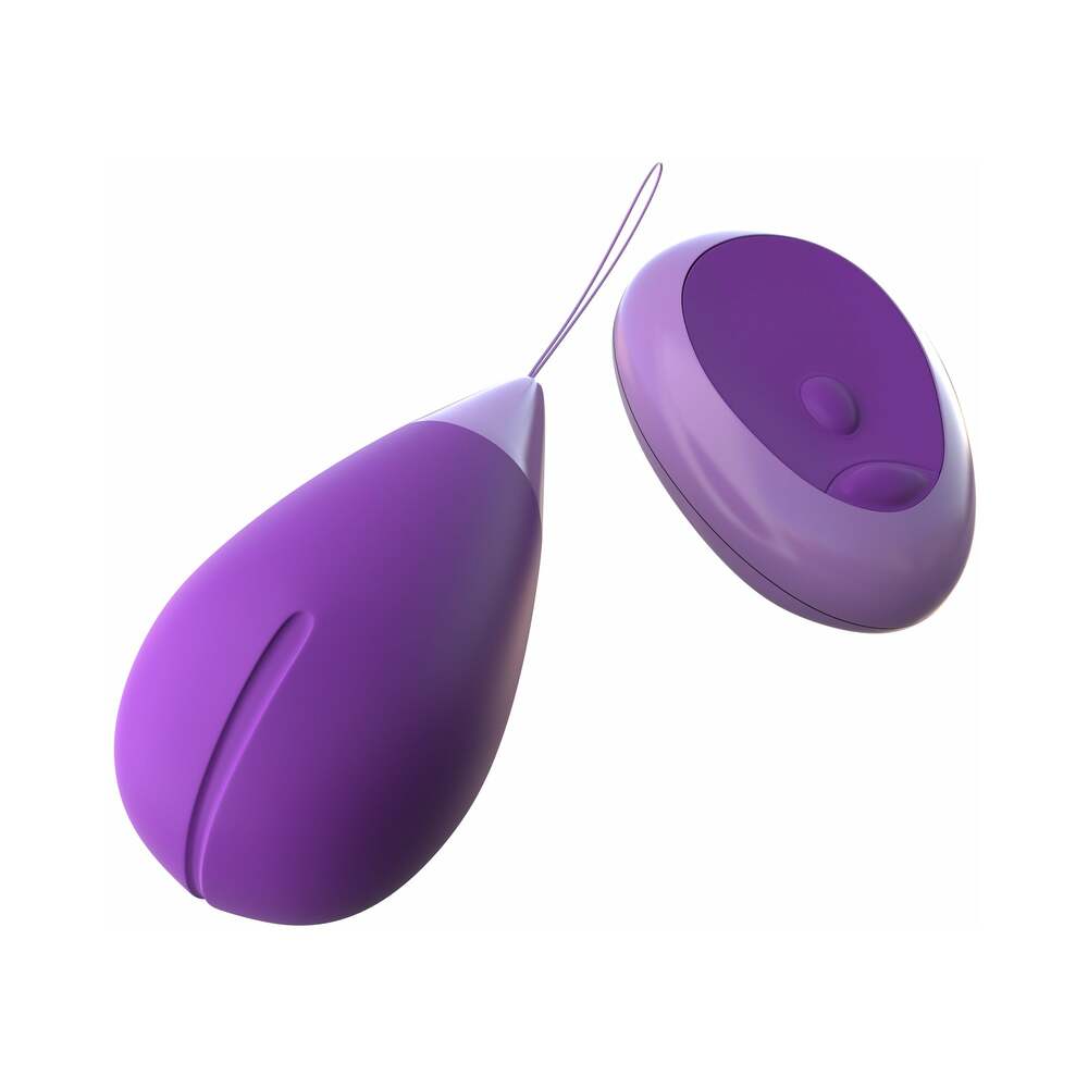 Pipedream Fantasy For Her Remote Kegel Excite-Her Rechargeable Silicone Trainer Purple