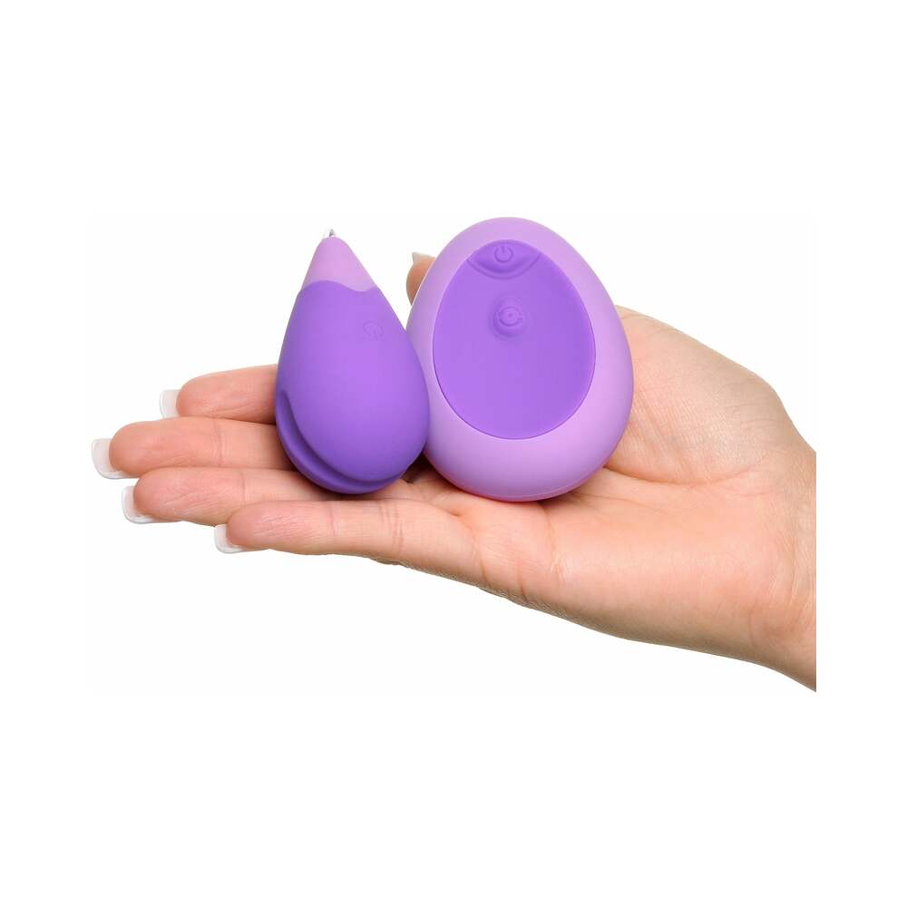Pipedream Fantasy For Her Remote Kegel Excite-Her Rechargeable Silicone Trainer Purple