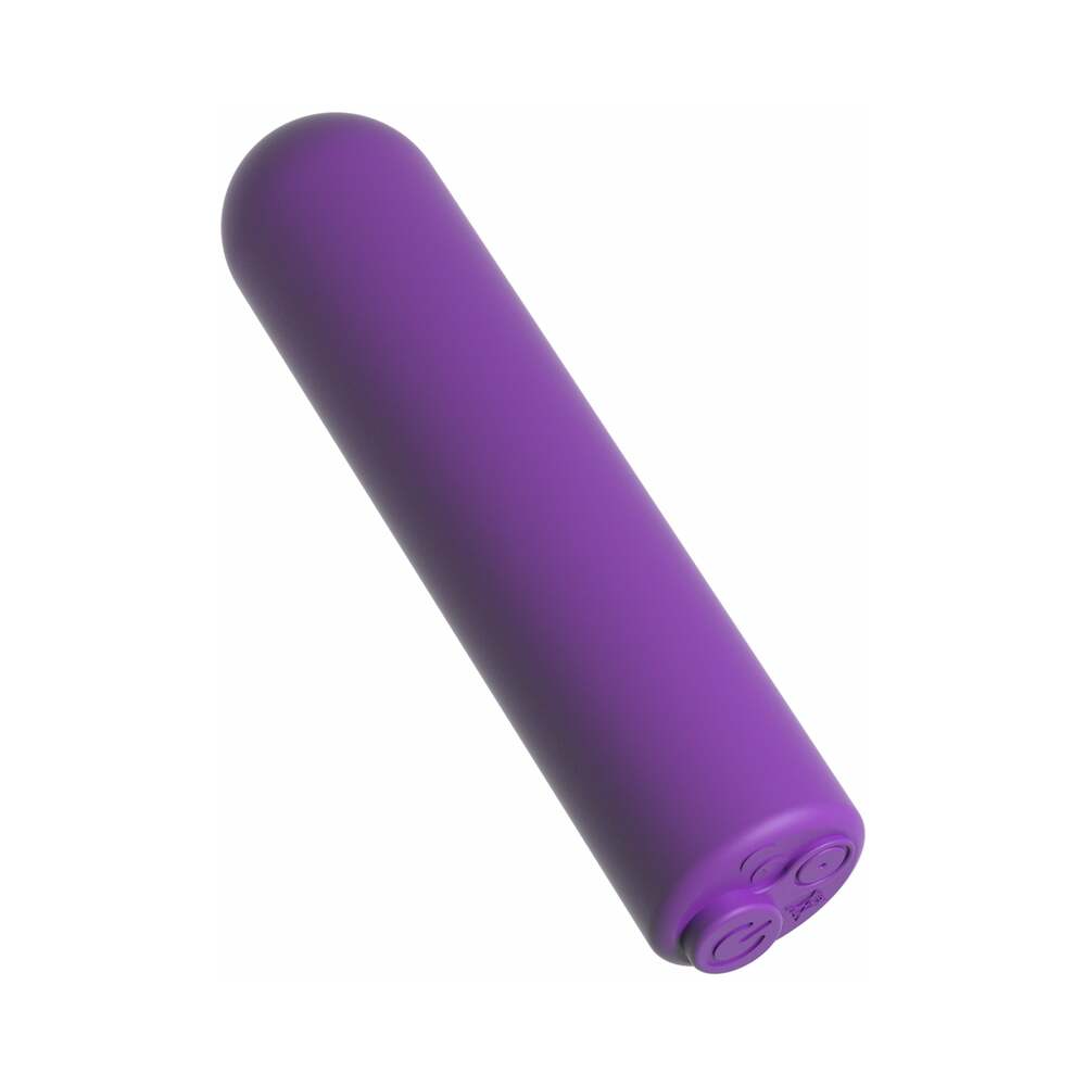 Pipedream Fantasy For Her Crotchless Panty Thrill-Her & Remote-Controlled Rechargeable Bullet Vibrator Purple