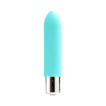 VeDO Bam Mini Rechargeable Bullet Vibe - Tease Me Turquoise