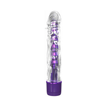 Pipedream Classix Mr. Twister 6.5 in. Vibrator and Sleeve Set Purple