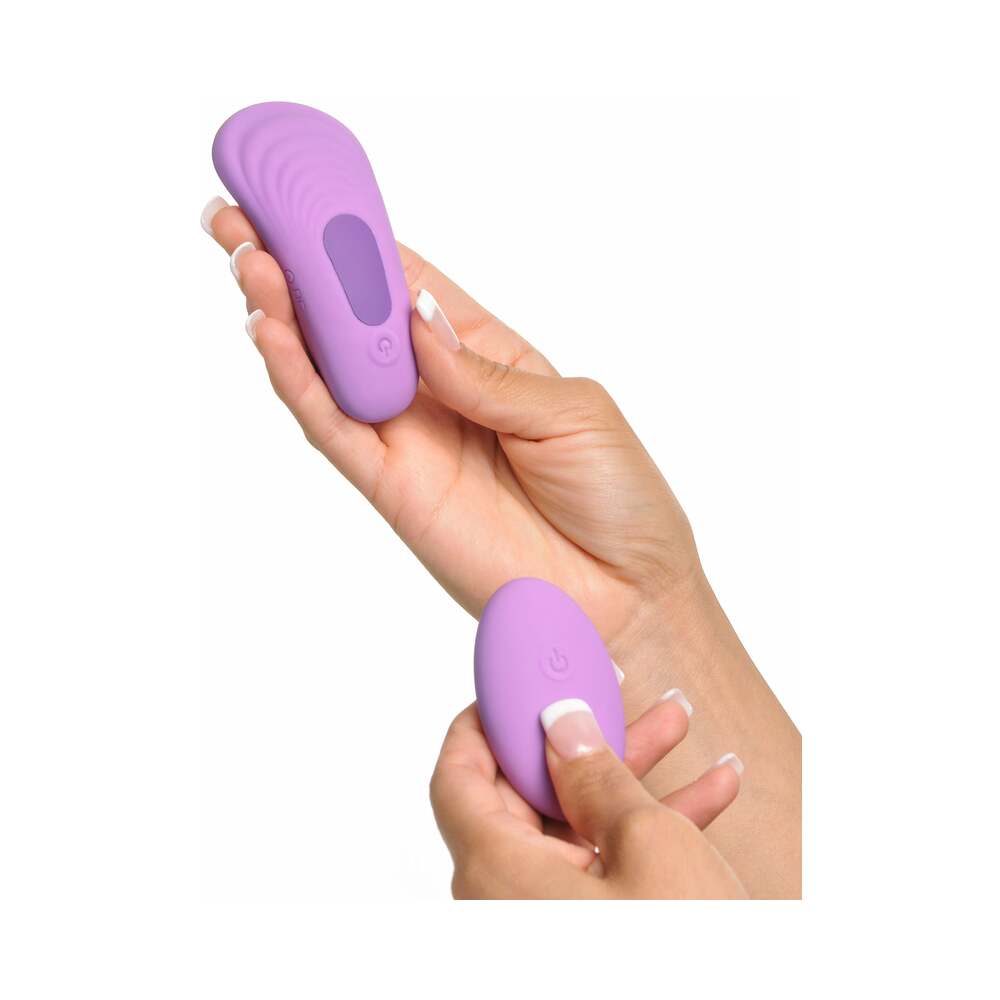Pipedream Fantasy For Her Remote Silicone Please-Her Rechargeable Vibrator Purple