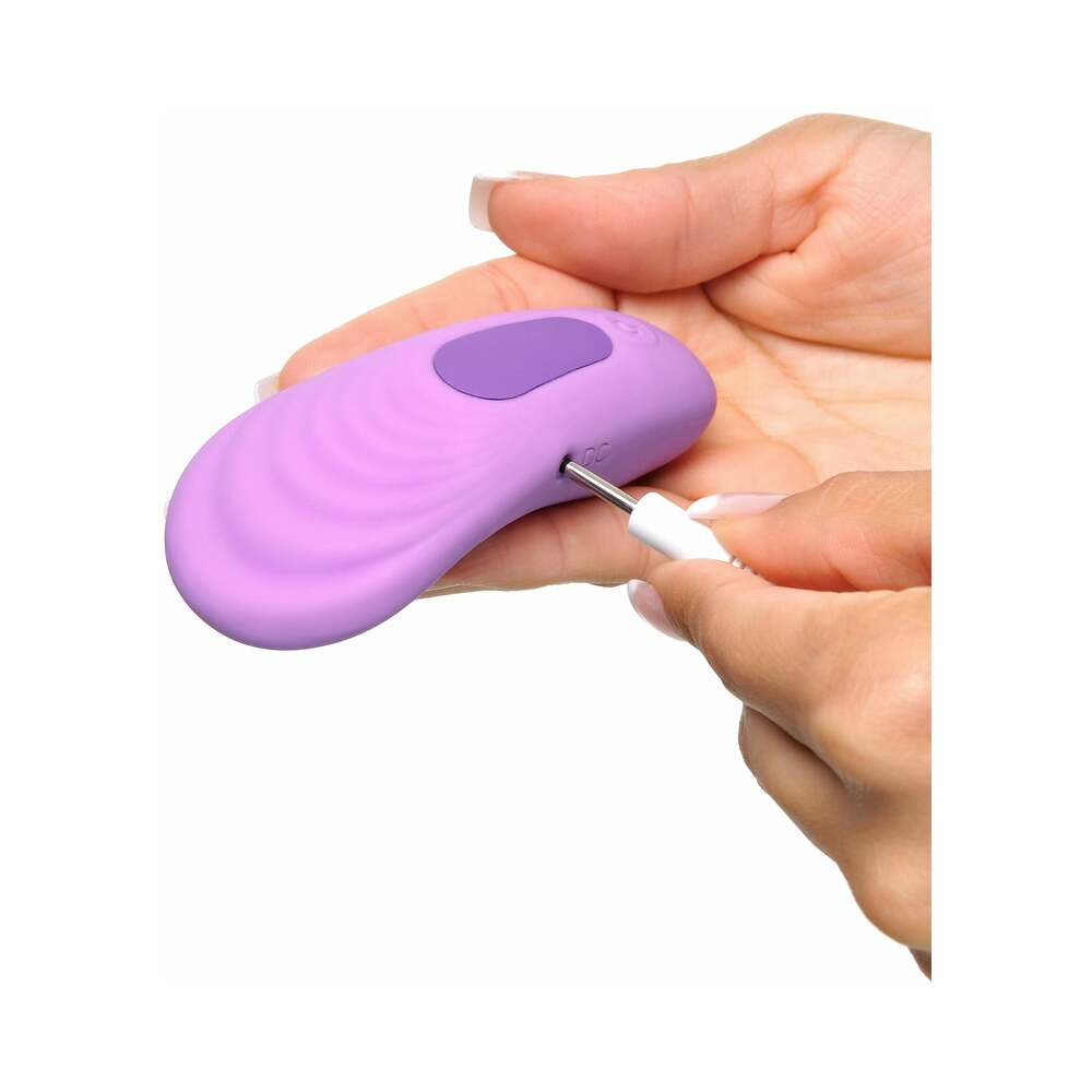 Pipedream Fantasy For Her Remote Silicone Please-Her Rechargeable Vibrator Purple