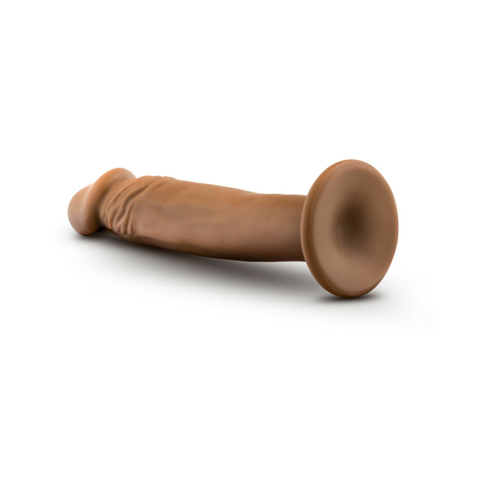 Blush Dr. Skin Dr. Small Realistic 6 in. Dildo with Suction Cup Tan