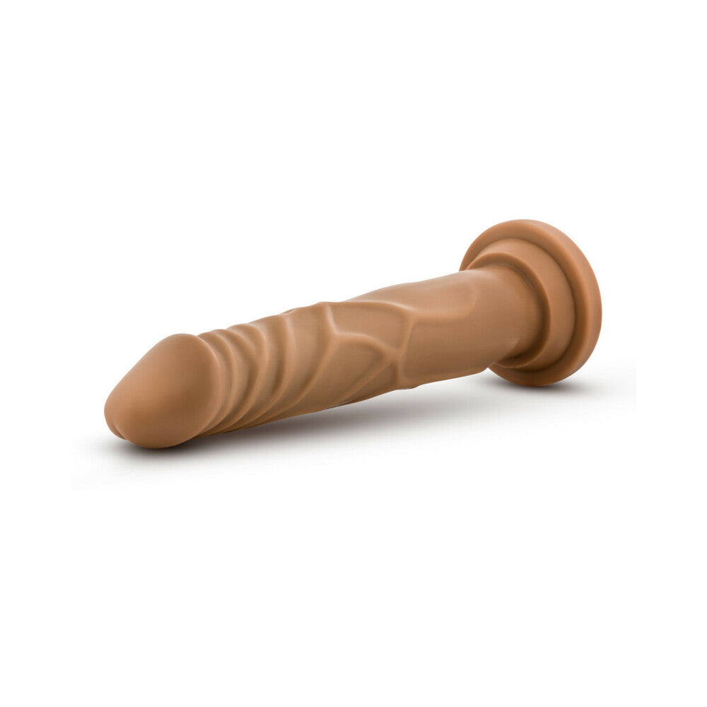 Blush Dr. Skin Basic 7.5 Realistic 7.5 in. Dildo with Suction Cup Tan