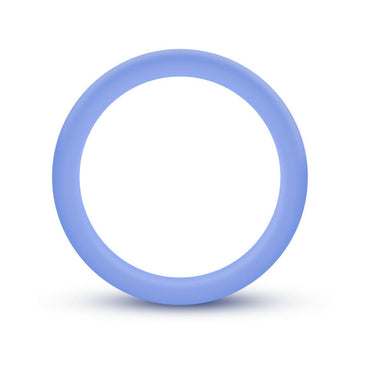 Blush Performance Silicone Glo Cock Ring Blue Glow