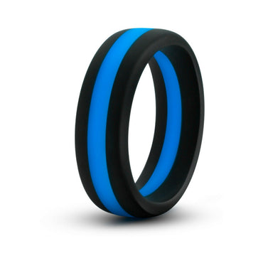 Blush Performance Silicone Go Pro Cock Ring Black/Indigo/Black