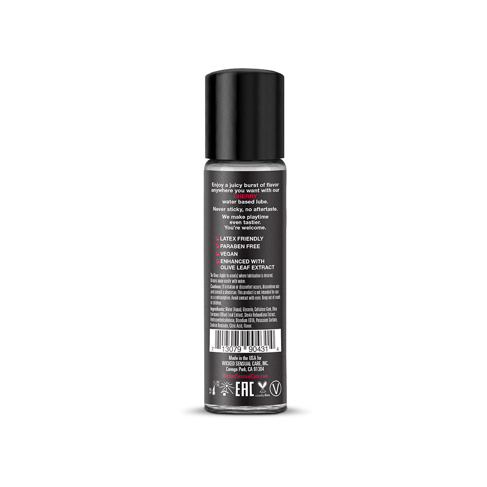 Wicked Aqua Cherry Water Based Lubricant 1 oz.
