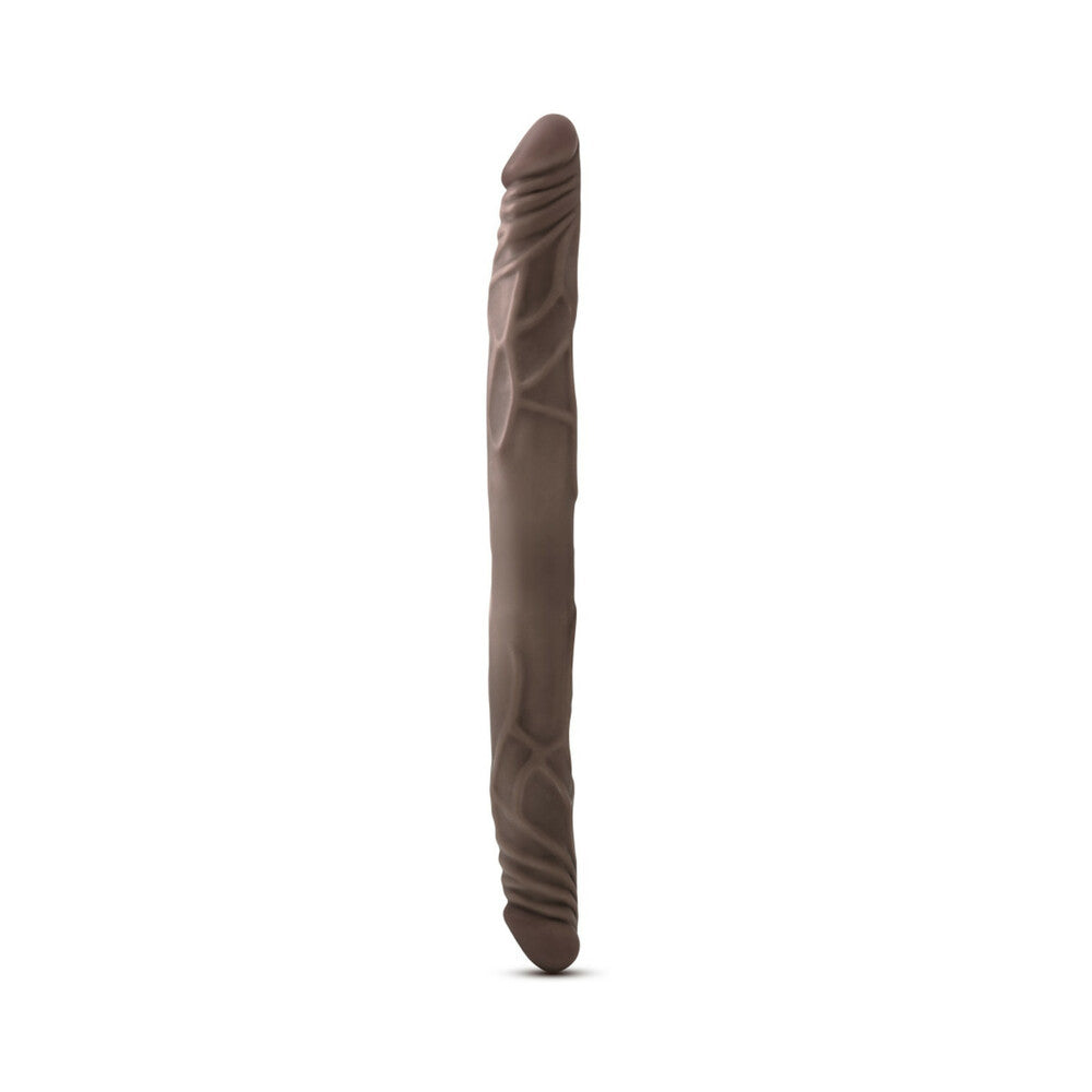 Blush Dr. Skin 14 in. Double Dildo Brown